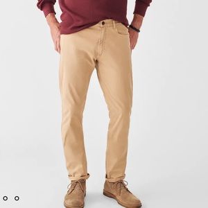 Faherty Comfort Twill Pants, 31x32